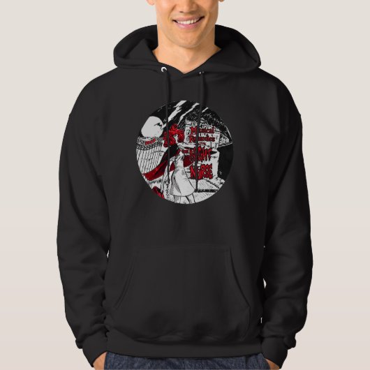 Muziekverhaal bij de nachtzuster hoodie (Voorkant)