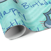 Muziekverlooppapier Cadeaupapier (Rol Hoek)