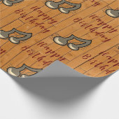 Muziekverlooppapier Cadeaupapier (Hoek)