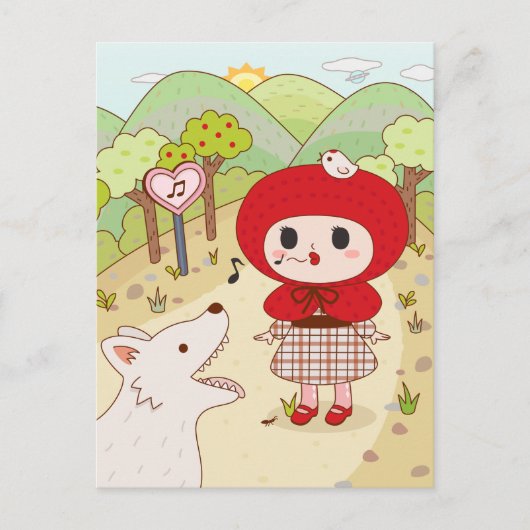 Muziekvermogen smelten briefkaart (Voorkant)