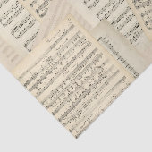  muziekverzameling tissuepapier (Detail)