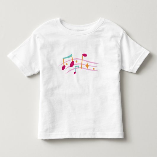 Muziekvibes Kinder Shirts (Voorkant)