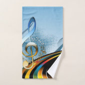 Muziekvieringsthema's Bad Handdoek (Handdoek)