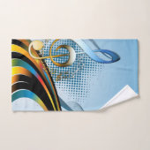 Muziekvieringsthema's Bad Handdoek (Handdoek)
