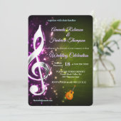 Muziekvieringsthema's Kaart (Staand voorkant)