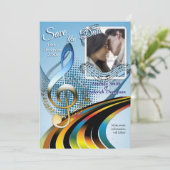 Muziekvieringsthema's Kaart (Staand voorkant)