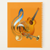 Muziekvieringsthema's Planner (Achterkant)