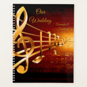 Muziekvieringsthema's Planner (Voorkant)