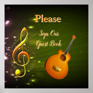 Muziekvieringsthema's Poster
