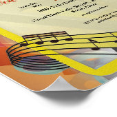 Muziekvieringsthema's Poster (Hoek)