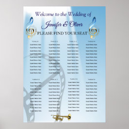Muziekvieringsthema's Poster