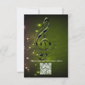 Muziekvieringsthema's RSVP Kaartje (Achterkant)