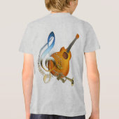 Muziekvieringsthema's Tri-Blend Shirt (Achterkant)