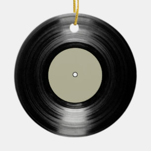 muziekvinylrecord keramisch ornament