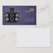 muziekvisitekaartje visitekaartje (Voorkant / Achterkant)