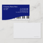 MuziekVisitekaartjes Visitekaartje (Voorkant / Achterkant)