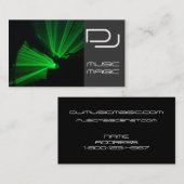 MuziekVisitekaartjes Visitekaartje (Voorkant / Achterkant)
