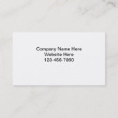 MuziekVisitekaartjes Visitekaartje (Achterkant)