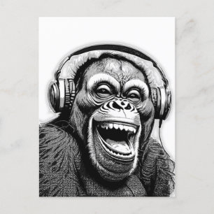 muziekwagen briefkaart