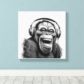 muziekwagen canvas afdruk (Insitu (Houten vloer))