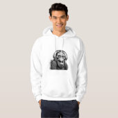 muziekwagen hoodie (Voorkant volledig)