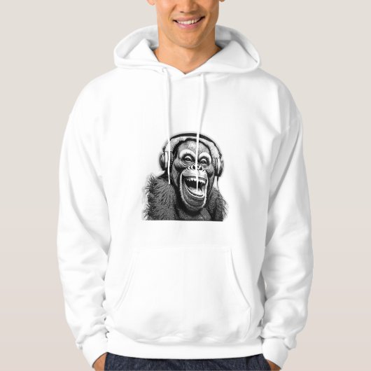 muziekwagen hoodie (Voorkant)