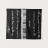 Muziekwandtapes Wandkleed (Voorkant (horizontaal))