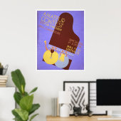 Muziekwedstrijd Kinderen 1936 WPA Poster (Thuiskantoor)