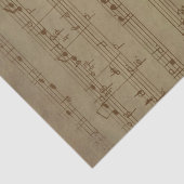 Muziekweefselpapier voor  vel tissuepapier (Detail)