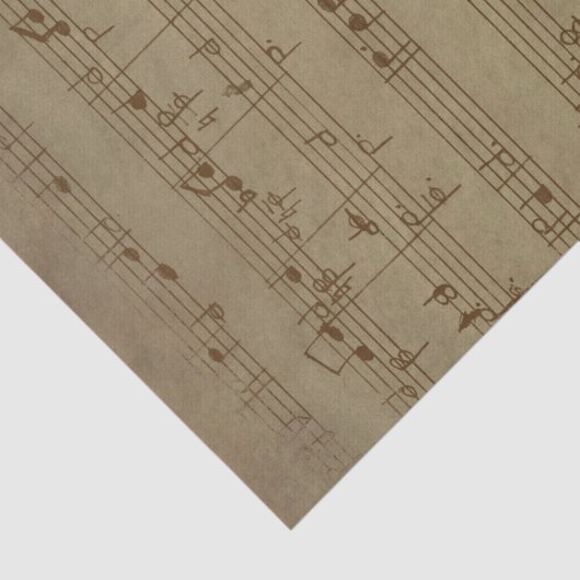Muziekweefselpapier voor  vel tissuepapier (Detail)