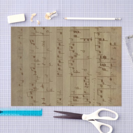 Muziekweefselpapier voor  vel tissuepapier (Craft)