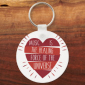 Muziekweergave Sleutelhanger (Voorkant)