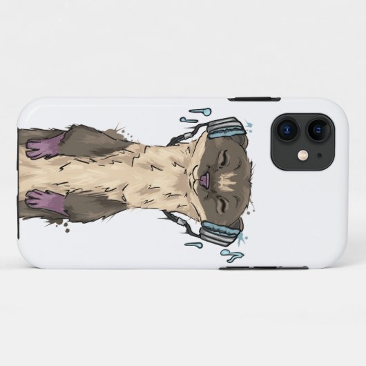 Muziekwezel Case-Mate iPhone Case (Achterkant (horizontaal))