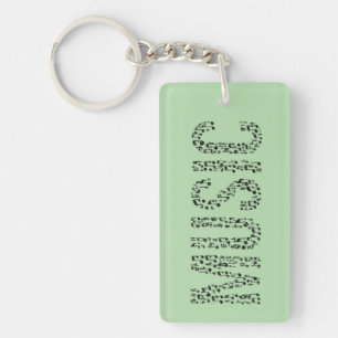 muziekwoord sleutelhanger