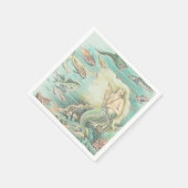  muziekzeemeermin onder het Zee ontkoppeling Servet (Hoek)