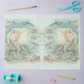  muziekzeemeermin onder Zee Tissuepapier (Craft)