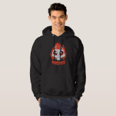 Muzifer I Cat Kitten Lucifer Devil Little Devil Lu Hoodie (Voorkant volledig)