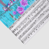 Muzikaal Coördinerend Weefseldocument voor DIY Tissuepapier (Detail)