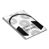 Muzikaal dans ik op dit liedje notitieboek (Rechterzijde)