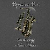 Muzikaal duo Horn & Sax Jazz Tri-Blend Shirt