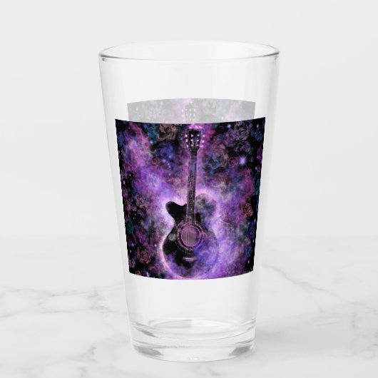 Muzikaal Gitaar Glas (Voorkant)