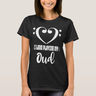 Muzikaal Hart in Bass Sleutel - Ik Houd van Mijn O T-shirt