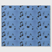 "Muzikaal" inpakpapier (Vlak)