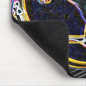 muzikaal muzieknummer in de britse krant mousepad muismat (Hoek)