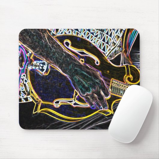 muzikaal muzieknummer in de britse krant mousepad muismat (Met muis)