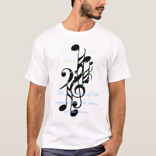 muzikaal t-shirt (Voorkant)