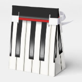 Muzikaal Toetsenbord voor Piano Overweging Bedankdoosjes (Achterkant)