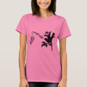 Muzikaal  zingen Black Bird T-shirt (Voorkant)