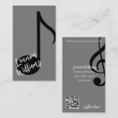Muzikaans Visitekaartje (Voorkant / Achterkant)
