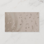 Muzikaans Visitekaartje (Achterkant)